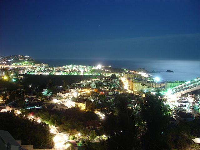 Almunecar by night